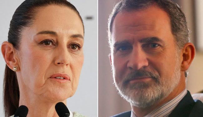 Sheinbaum pide a la Corona de España ‘recapacitar’ sobre la carta de AMLO