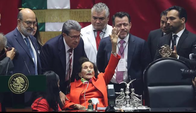 “Se abre una nueva era”: Este es el discurso que Ifigenia Martínez no pronunció por temas de salud en toma de protesta de Sheinbaum