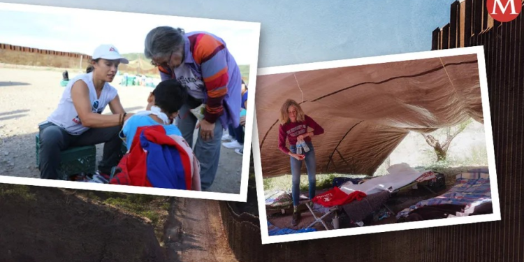 Samaritanos y doctores impulsan los sueños de los migrantes en campamento en Arizona
