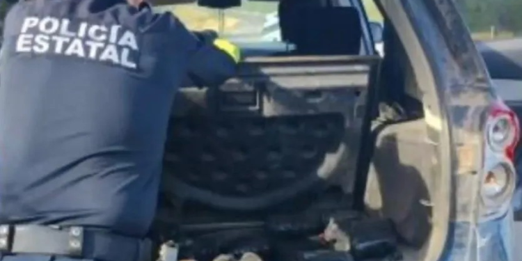 Detienen a 2 Sujetos que Transportaban Pastillas de Fentanilo en Tramo Hermosillo-Ures