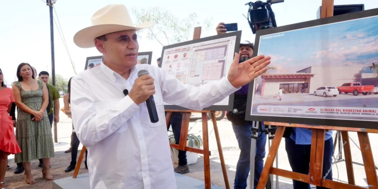 Gobernador Durazo construye primer modelo de clínicas de bienestar animal en Sonora