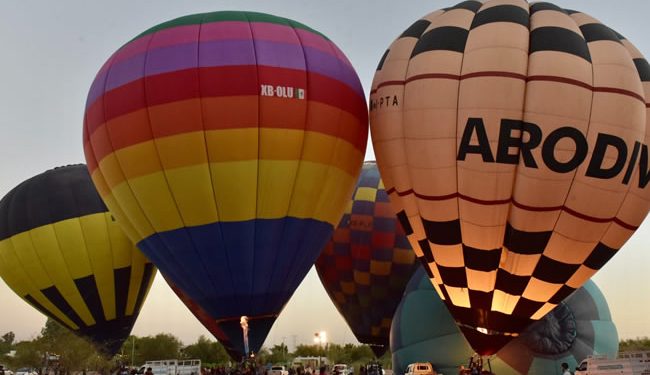 Se viste de colores cielo de Hermosillo con el Tercer Festival del Globo