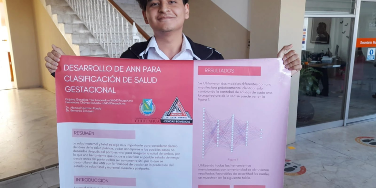 Valenciano apoya a joven estudiante para competencia nacional de Ingeniería Biomédica en Sonora