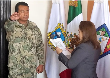 Rinde protesta nuevo comisario de Seguridad Pública de Guaymas, es experto en inteligencia táctica y antiterrorismo