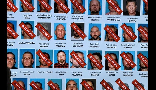 Cae pandilla de supremacistas blancos en California; tenían arsenal y drogas