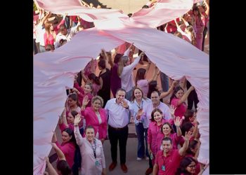 Promueve Toño Astiazarán la prevención del Cáncer de Mama