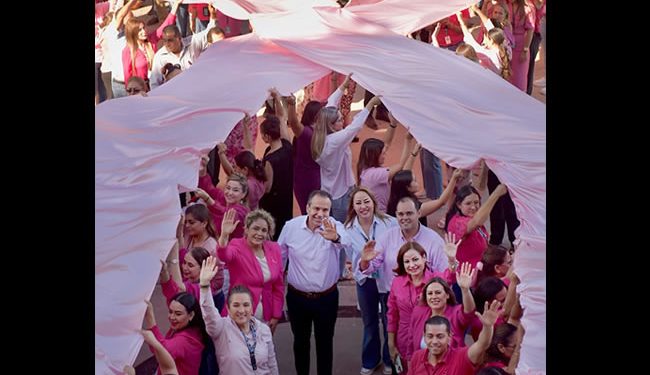 Promueve Toño Astiazarán la prevención del Cáncer de Mama