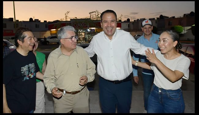 Invita Toño Astiazarán a vecinos de Villa Bonita a participar en el Presupuesto CRECES