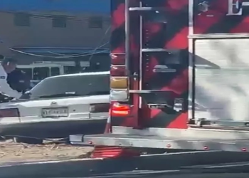 Hombre es arrollado mientras caminaba por camellón de Bulevar Morelos al Norte de Hermosillo