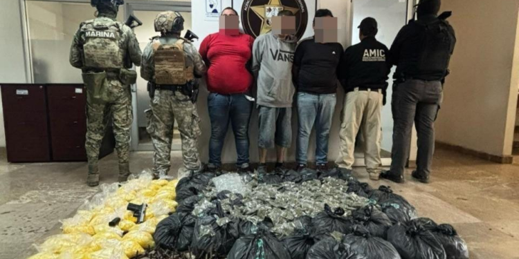 Marina continúa con acciones dentro del marco de la “Estrategia de Seguridad de los primeros 100 días”, en Ciudad Obregón