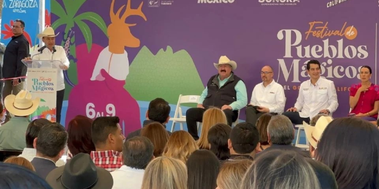 Con 22 representantes de la república inauguran Festival de Pueblos Mágicos en Sonora
