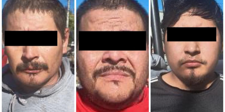 Detienen a tres hombres ligados a “Los Salazar” en Cajeme