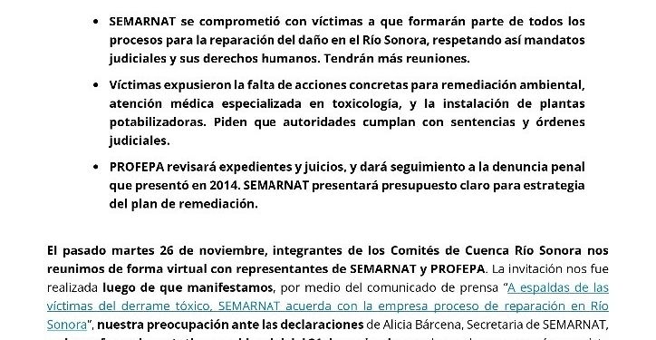 Confirman Comités de Cuenca Río Sonora compromisos de Semarnat
