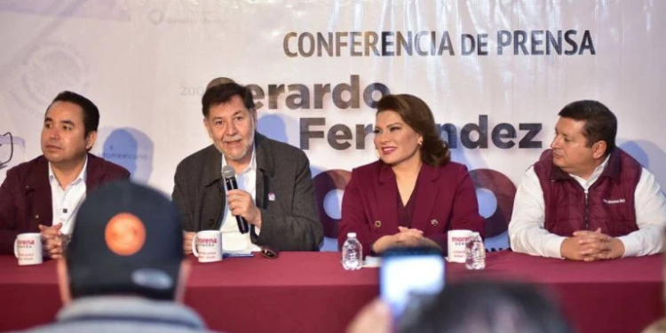 Informa Fernández Noroña avances sobre Reforma Judicial en visita a Sonora