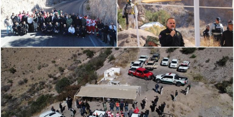 Operativo para proteger a viajeros en la carretera Janos-Agua Prieta