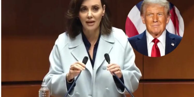 Lilly Téllez envía mensaje a Trump y arremete contra Sheinbaum