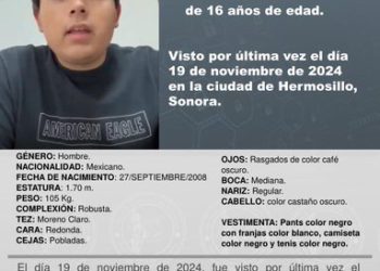 Buscan a segundo adolescente reportado como desaparecido en Hermosillo; localizan al primero sano y salvo