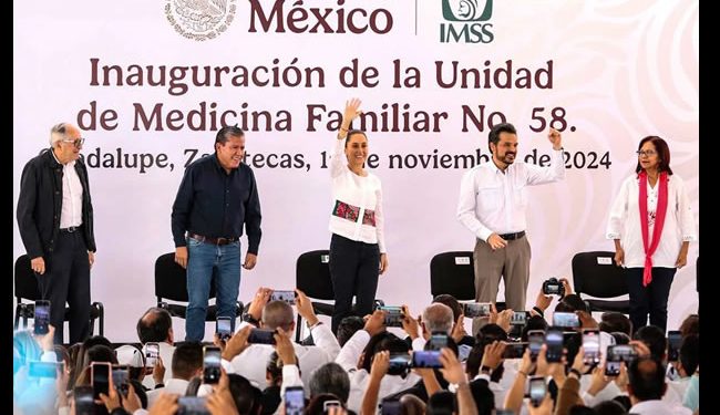 Habrá sistema único de salud al final del sexenio: Sheinbaum