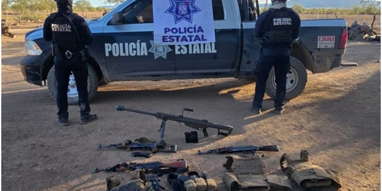 Fuerzas de Seguridad de Sonora recuperan rancho ocupado por el crimen organizado; hay 4 detenidos