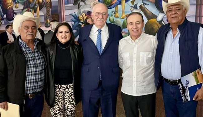 Logran Durazo y Berdegué acuerdos en beneficio del campo sonorense