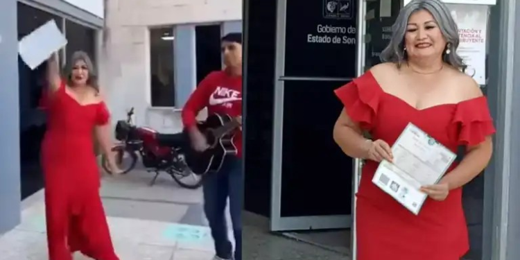 Mujer se Divorcia y Organiza Gran Fiesta en Huatabampo