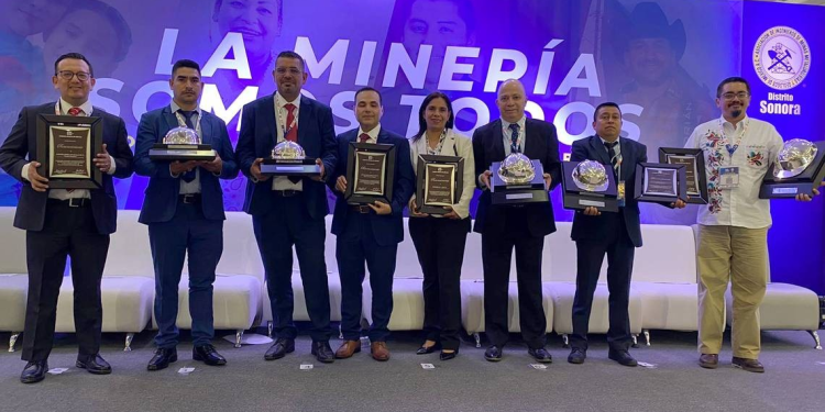 Premian a las Minas y Plantas más Seguras de México en el Congreso Minero de Sonora