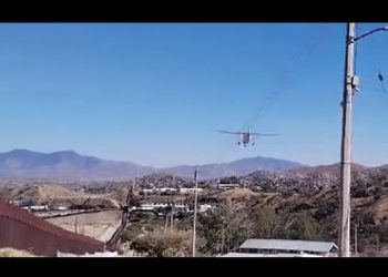 Colaboran Gobierno de Sonora y EUA en patrullaje aéreo en zona fronteriza