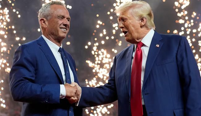 Trump nombra al antivacunas Robert F. Kennedy como secretario de Sanidad