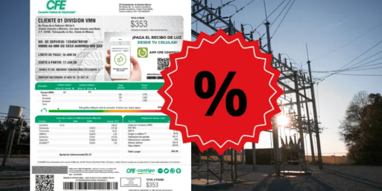 CFE: Habrá descuento especial en el recibo de luz; ¿en qué lugares aplica?