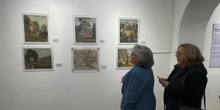Exhiben en Hermosillo, obras del pintor mexicano Benjamin Coria