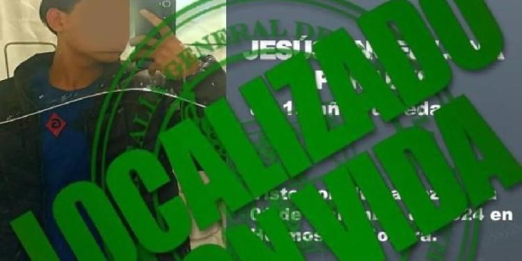 Una madre recibe el mejor regalo de Navidad, su hijo Jesús Ángel de 15 años es localizado sano y salvo en Sonora