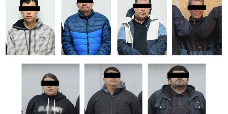 Detienen en la CDMX a 7 sujetos pertenecientes a grupos delictivos de Sinaloa y Sonora