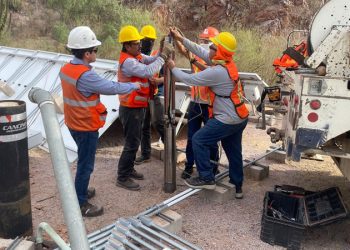 Heliostar y Ayuntamiento de La Colorada restablecen servicio de agua potable a la comunidad
