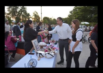 Constatan Toño Astiazarán y Patty Ruibal éxito de la Sexta Feria de las Mujeres