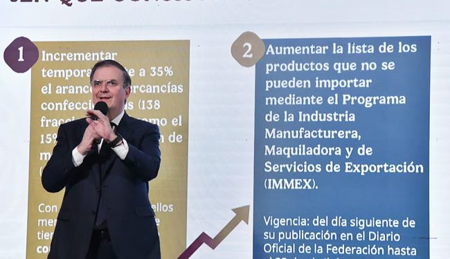 Las claves del arancel mexicano a las importaciones textiles: presión a China y un mensaje para Trump
