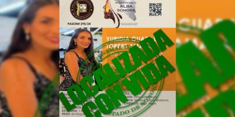 Apagó su celular para no ser localizada y fue reportada como desaparecida, ya fue encontrada