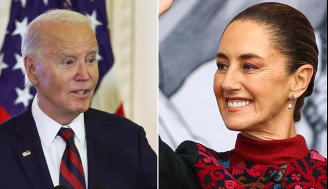 Biden agradece a Sheinbaum por decomiso histórico de fentanilo