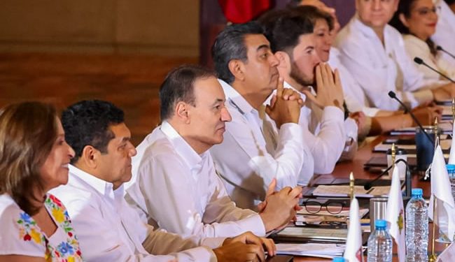 DURAZO respalda política de paz de Sheinbaum