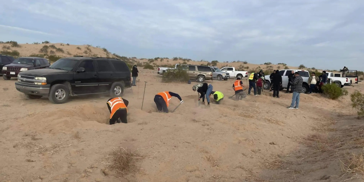 Encuentran restos humanos en zona desértica de San Luis RC
