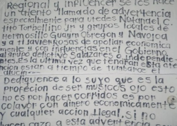 Amenazan con fusilar a Natanael Cano y otros cantantes de Sonora