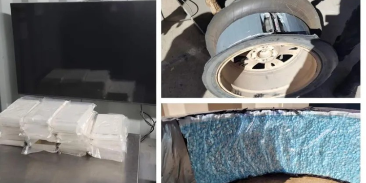 Aseguran Más de 200 Kilogramos de Narcóticos y Pastillas en Frontera de Sonora y Arizona