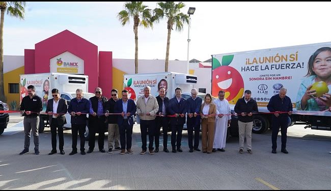 Empresas donan vehículos al Banco de Alimentos Hermosillo con valor de casi 4 MDP