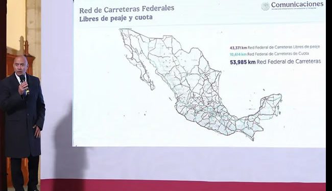 Alista SICT inversión de 35 mil millones de pesos en carreteras para 2025