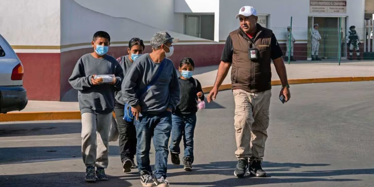 Cruce fronterizo en Nogales: Migrantes enfrentan la alambrada y vigilancia extrema