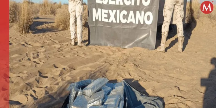 Elementos del Ejército aseguran cargamento de 38 kilos de cocaína en Sonora