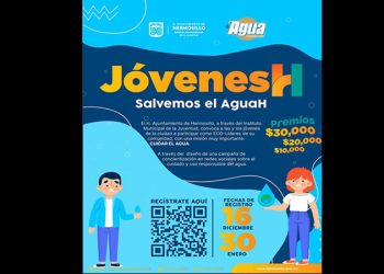 Continúa abierta la convocatoria para registrarse en concurso “Jóvenes H Salvemos el Agua”