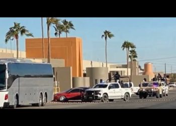 San Luis Río Colorado recibe al primer grupo de migrantes deportados de Estados Unidos