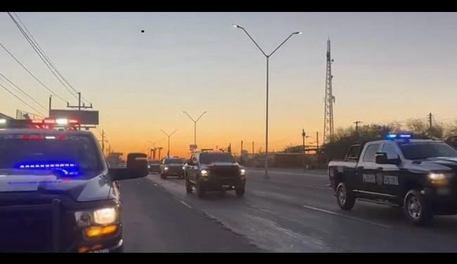 Refuerza Gobierno de Sonora operativos en San Luis Río Colorado