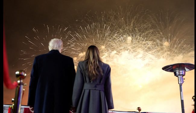 Triunfal regreso de Trump a Washington para dar comienzo a los actos de su investidura