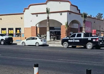 Persiguen y Matan a Balazos a Mujer en Supermercado de San Luis Río Colorado